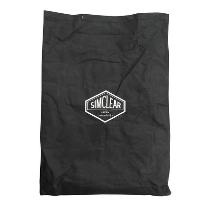SIMCLEAR TSUNAGU BAG SQUARE Black Backpack