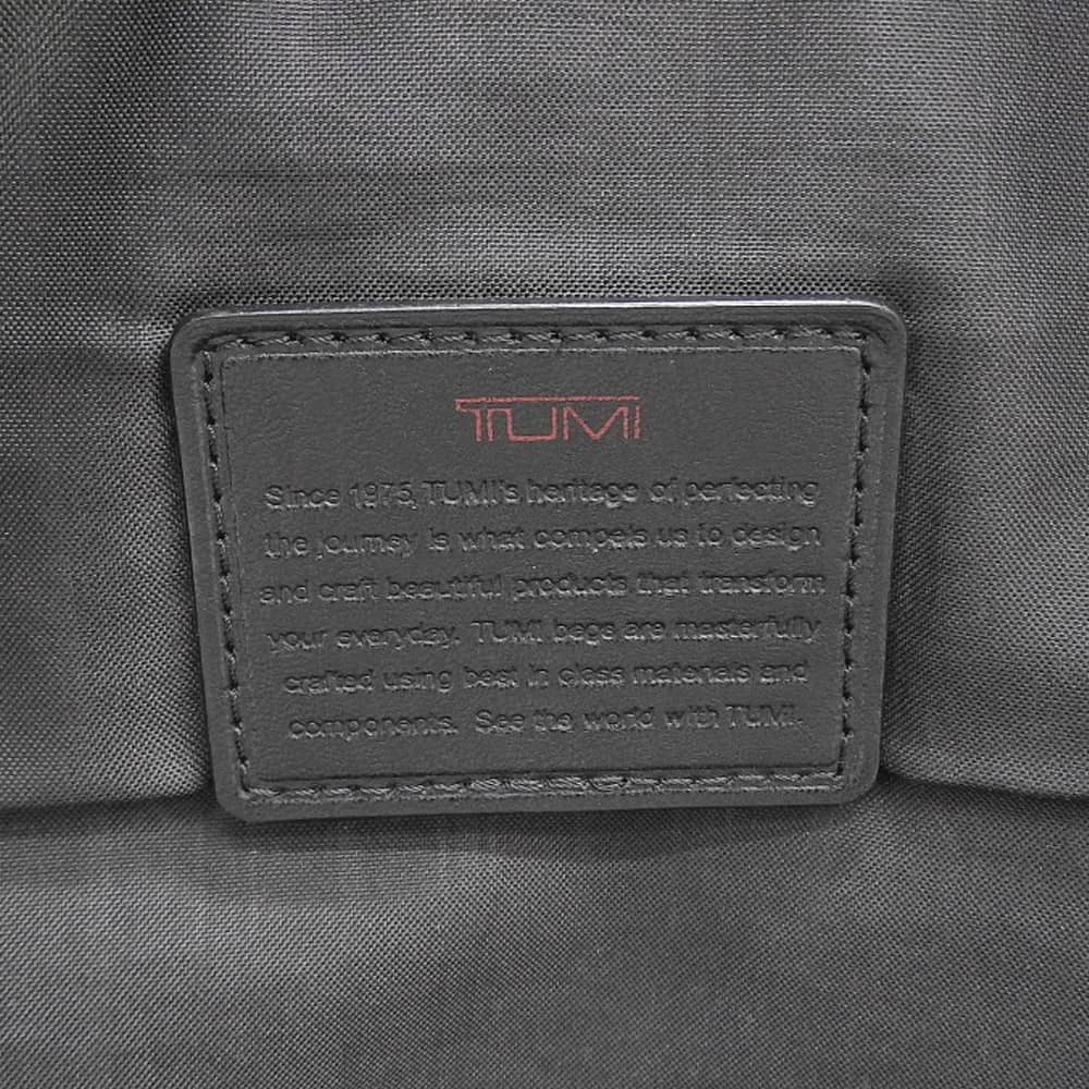 TUMI Alpha Nylon 2-Way Business Briefcase Blue