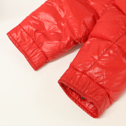 MONCLER Maya Hooded Down Jacket Red Size 2