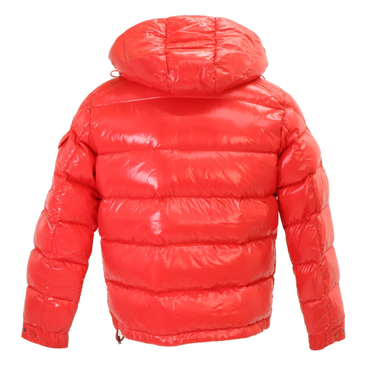 MONCLER Maya Hooded Down Jacket Red Size 2