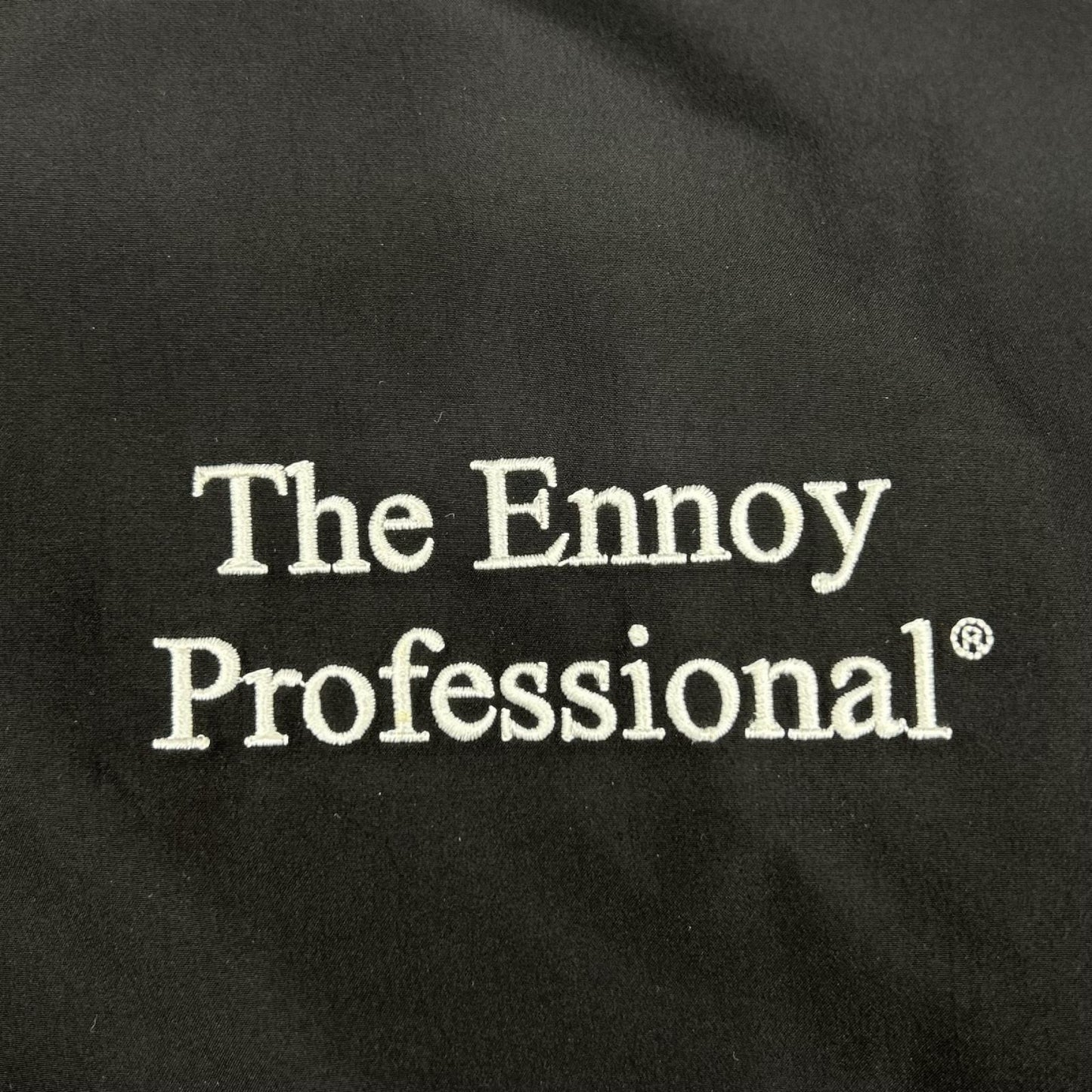 ennoy 24AW Black 3-Layer Nylon Shell Jacket Size L