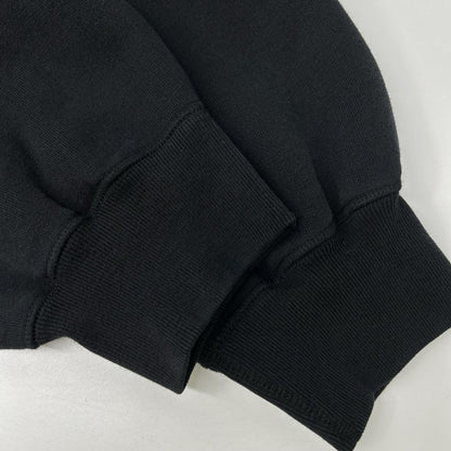 Supreme 23AW Varsity Pullover Cotton Hoodie Black Size L