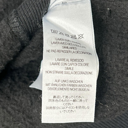 Supreme 23AW Varsity Pullover Cotton Hoodie Black Size L