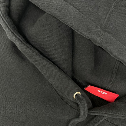 Supreme 23AW Varsity Pullover Cotton Hoodie Black Size L
