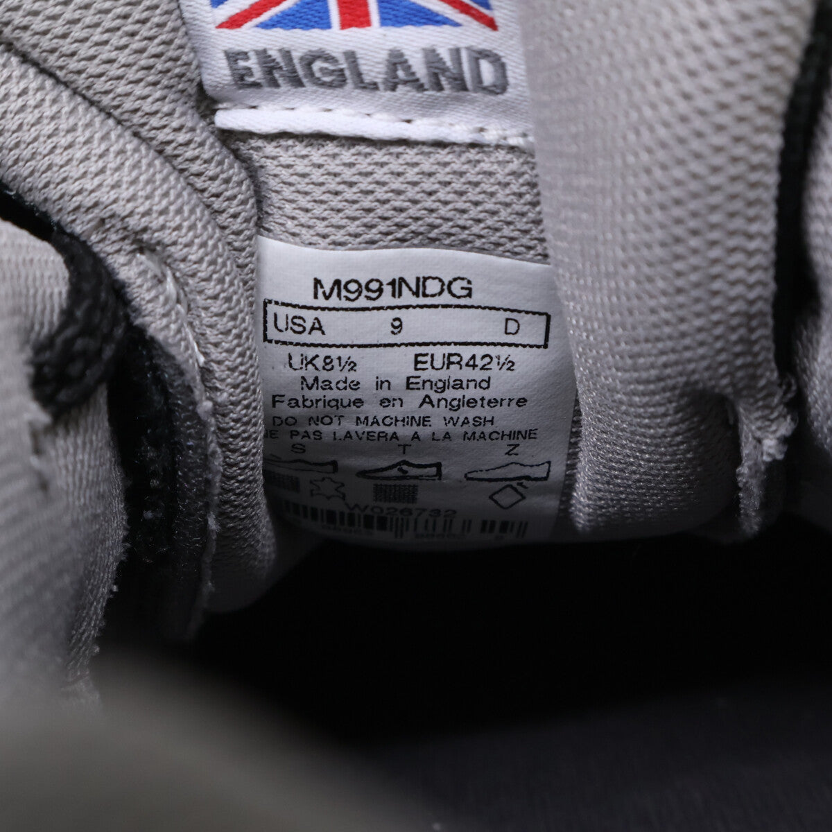 NEW BALANCE M991NDG Made in England Leather Sneakers Size 9D