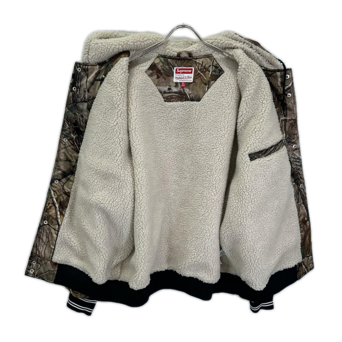 Supreme x MITCHELL&NESS 25AW Realtree Camo Khaki Jacket Size XL