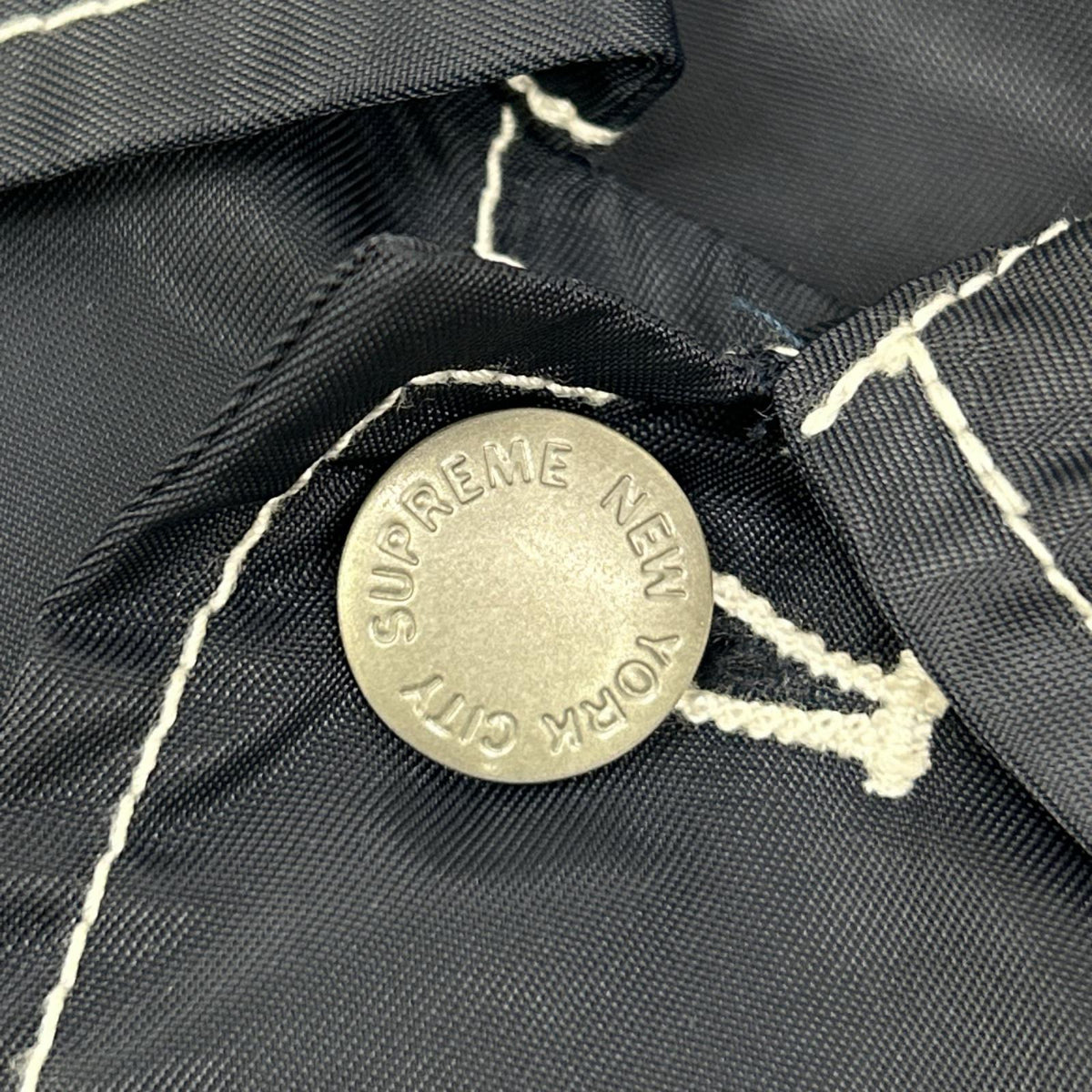 Supreme 24SS Navy Nylon Chore Coat