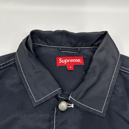 Supreme 24SS Navy Nylon Chore Coat