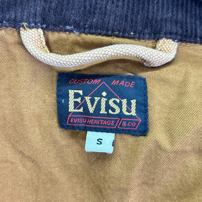 EVISU Washed Work Jacket Beige Size S