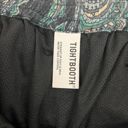 TIGHTBOOTH Black Paisley Balloon Rayon Pants Size L