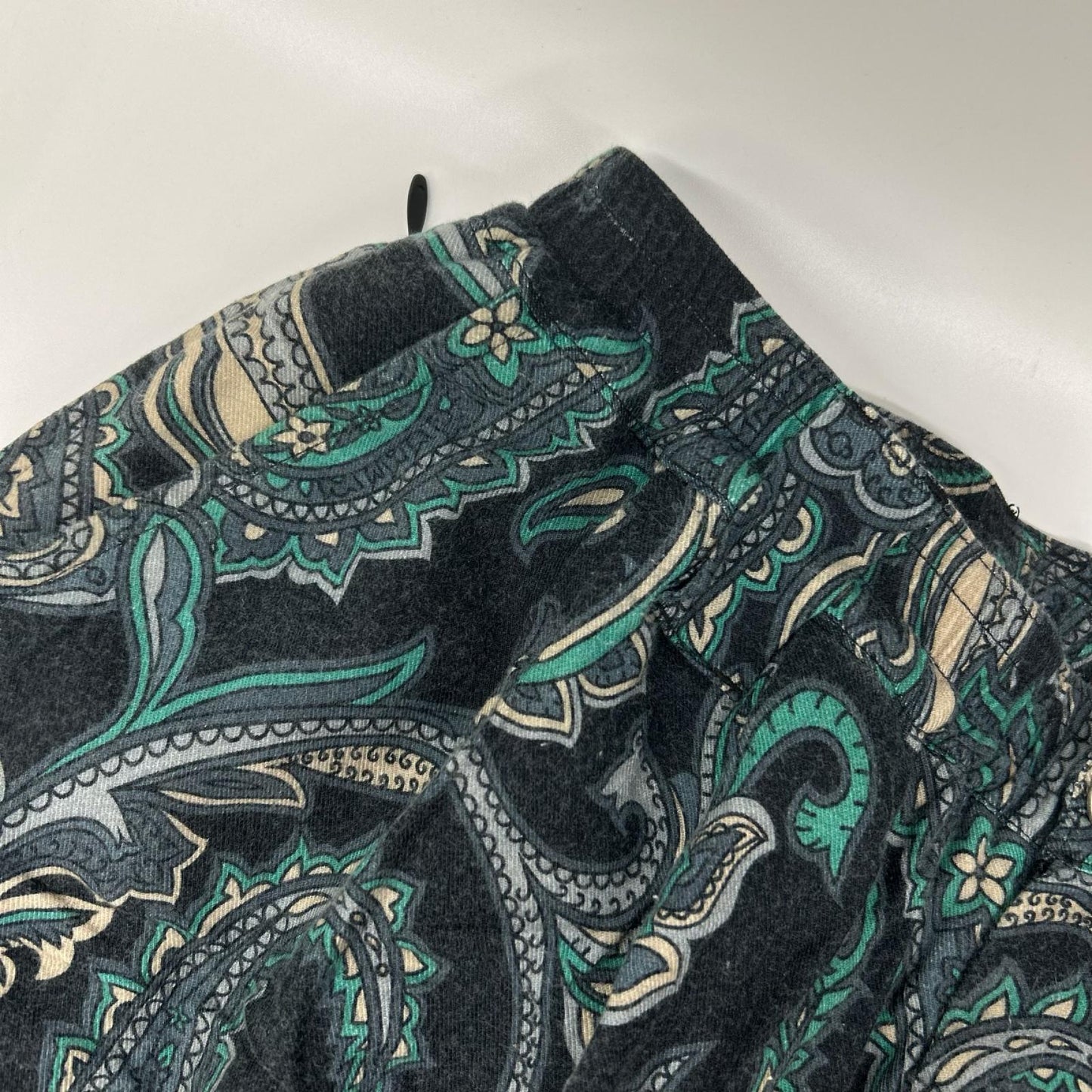 TIGHTBOOTH Black Paisley Balloon Rayon Pants Size L