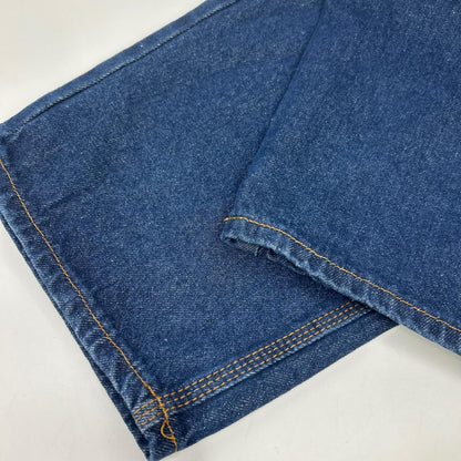CASH ONLY Indigo Logo Baggy Denim Jeans Size L