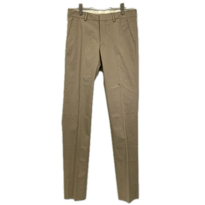 HERMES Beige Cotton-Poly Slacks Size 40