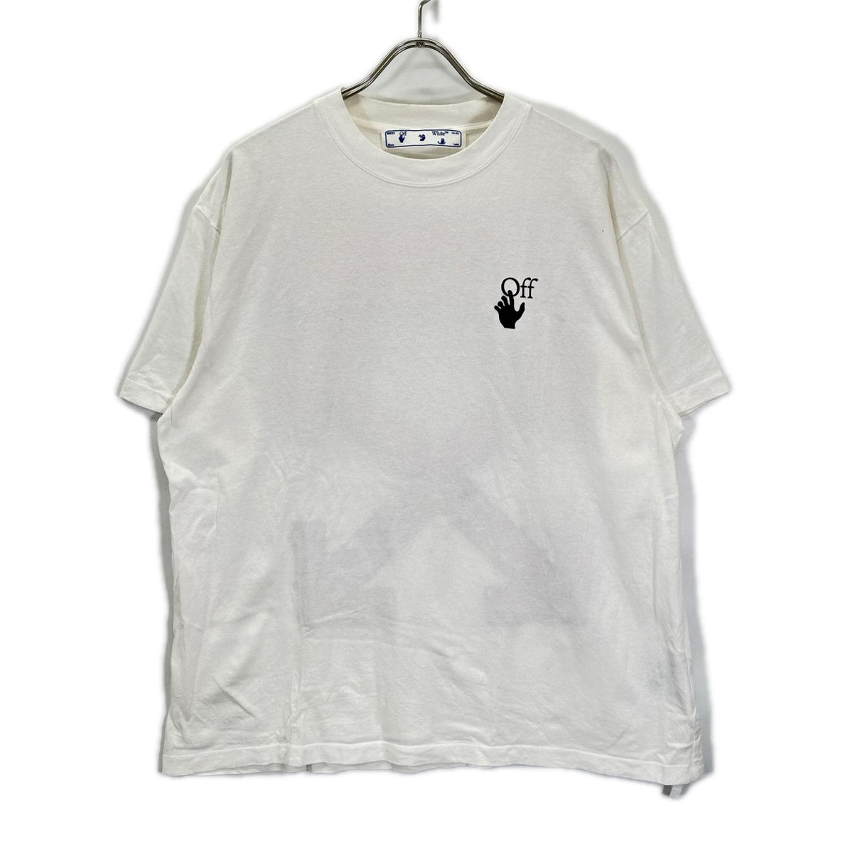 OFF-WHITE Marker Back Arrow Logo T-Shirt Cotton Size XS