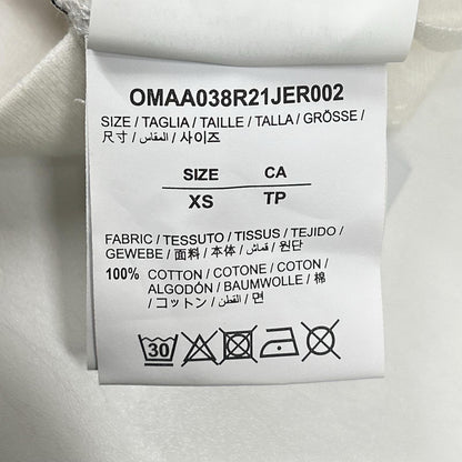 OFF-WHITE Marker Back Arrow Logo T-Shirt Cotton Size XS