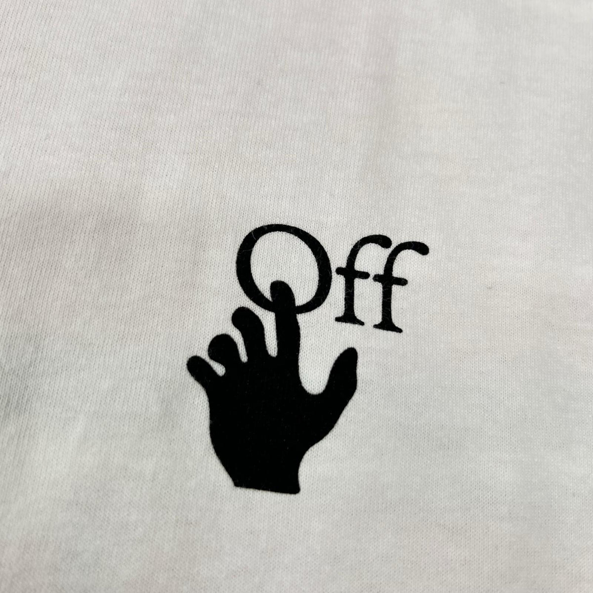 OFF-WHITE Marker Back Arrow Logo T-Shirt Cotton Size XS