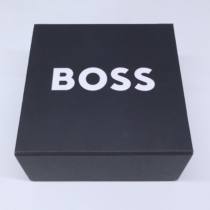 BOSS Reversible Leather Belt Black/Dark Navy Size 90 34