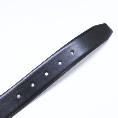 BOSS Reversible Leather Belt Black/Dark Navy Size 90 34