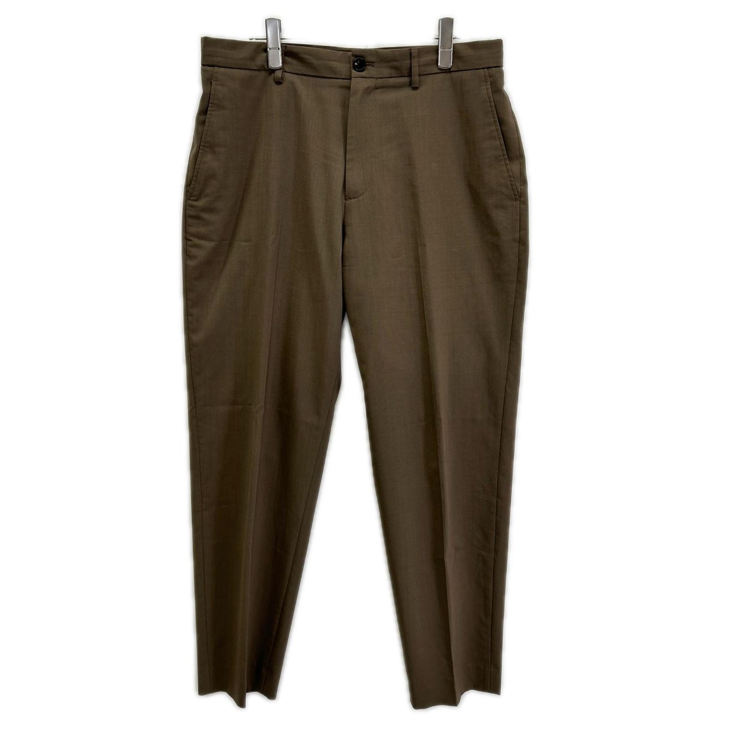 Theory Stretch Wool Travel Pants Brown Size 32