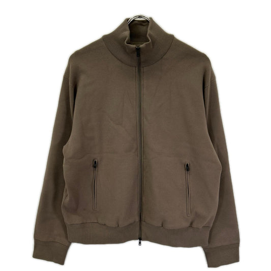 Theory Stretch Rayon Bomber Jacket Gray Size M