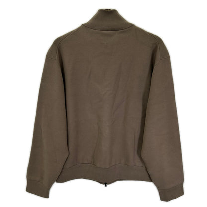 Theory Stretch Rayon Bomber Jacket Gray Size M