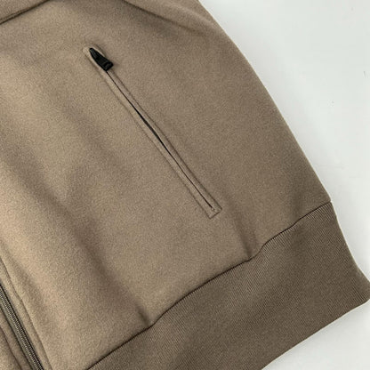Theory Stretch Rayon Bomber Jacket Gray Size M