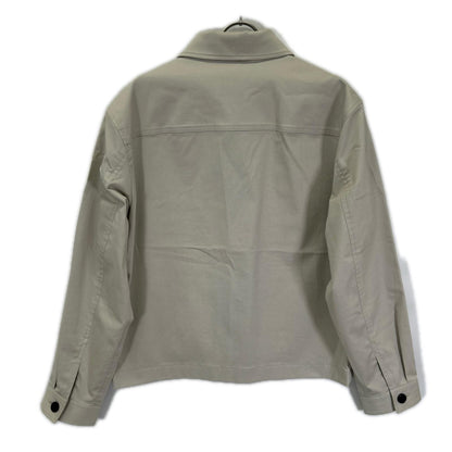 Theory Moonsoft Cotton Blouson Jacket Brown Size S