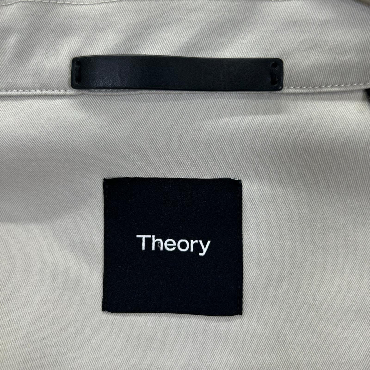 Theory Moonsoft Cotton Blouson Jacket Brown Size S