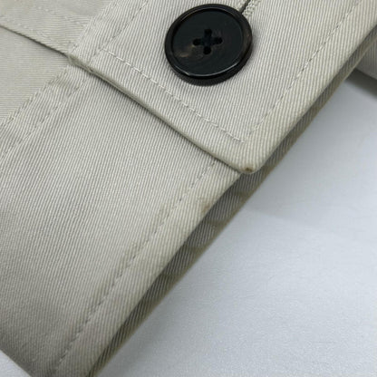 Theory Moonsoft Cotton Blouson Jacket Brown Size S