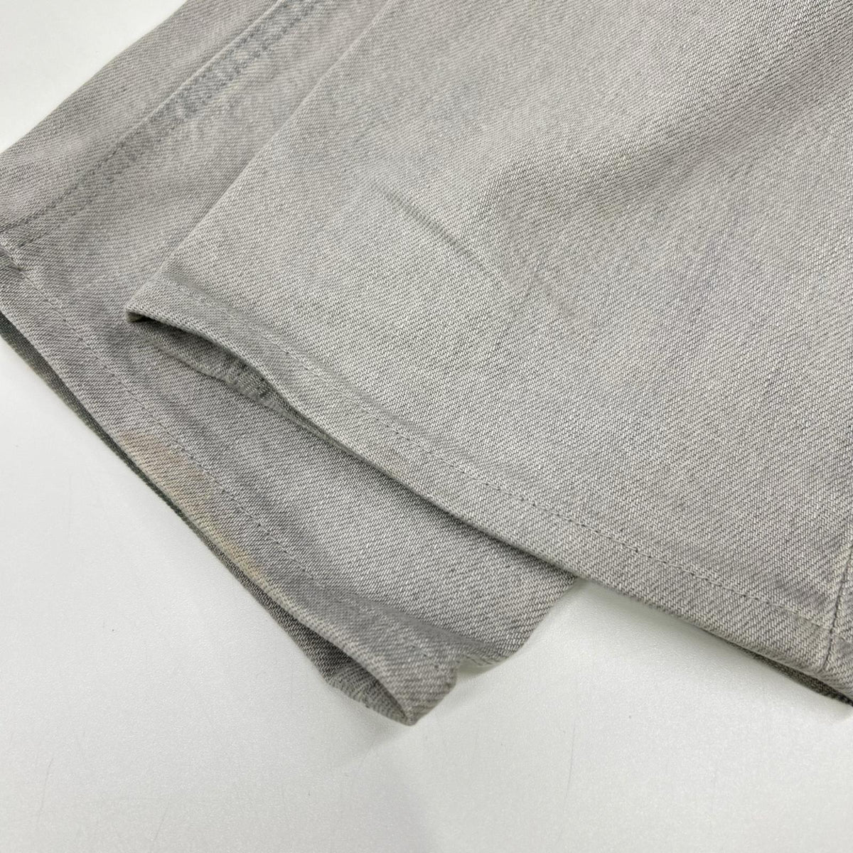 Theory Regular Fit Denim Jeans Gray Cotton Size 30