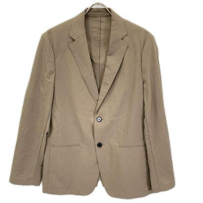 Theory Nylon Seersucker Tailored Blazer Brown Size 38