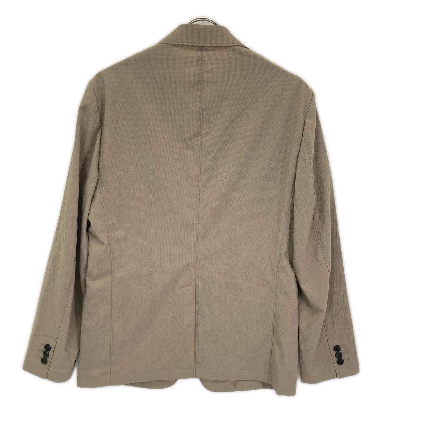 Theory Nylon Seersucker Tailored Blazer Brown Size 38