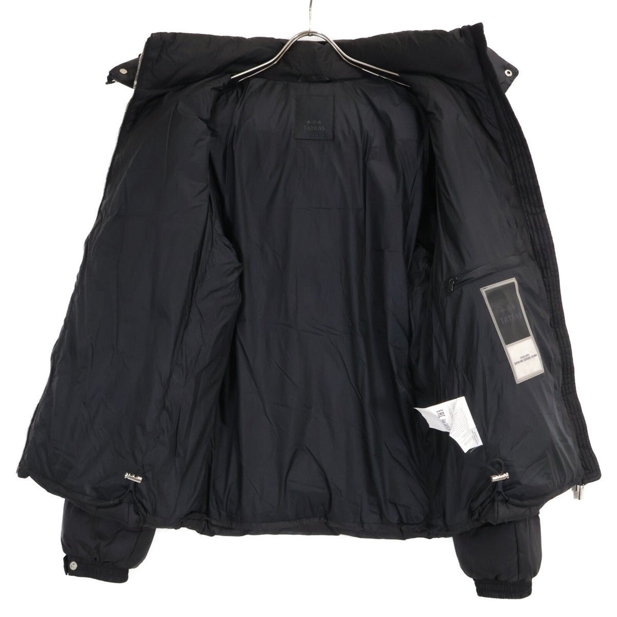 TATRAS ENRI Hooded Nylon Down Jacket Black Size 04