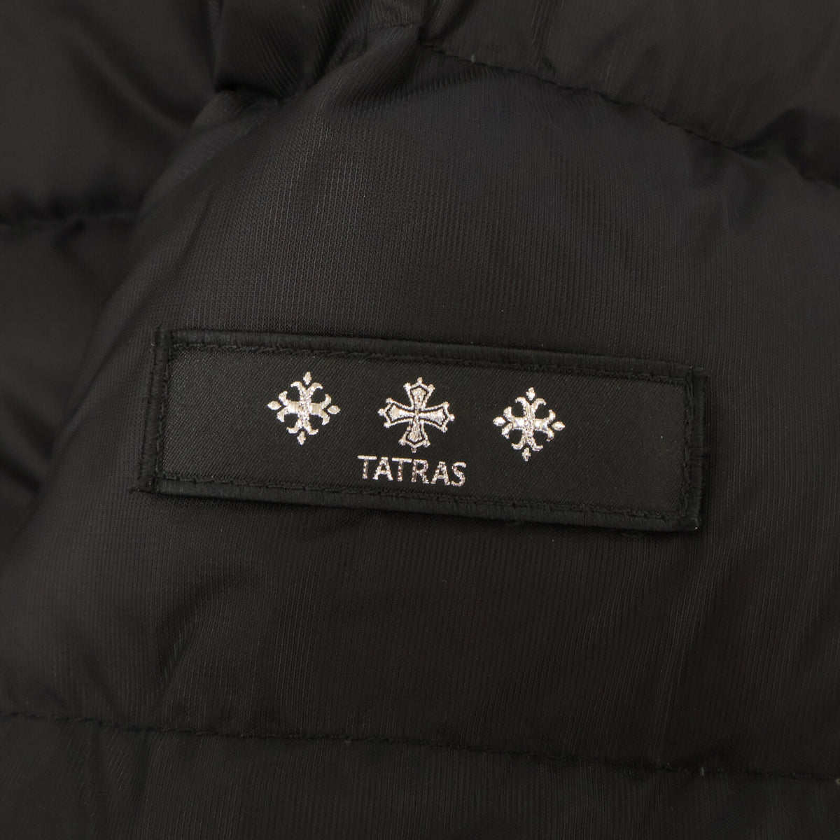 TATRAS ENRI Hooded Nylon Down Jacket Black Size 04