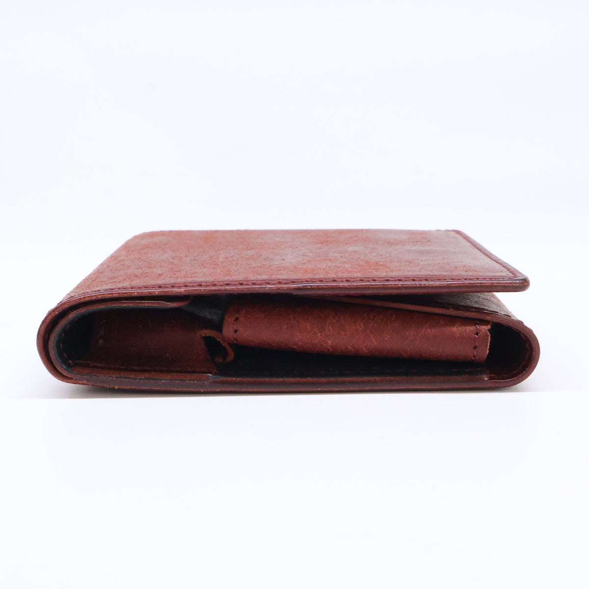 KOMONO Pueblo Leather Slim Bi-Fold Wallet COCCINELLA