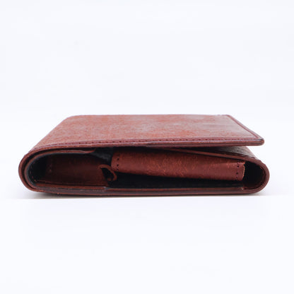 KOMONO Pueblo Leather Slim Bi-Fold Wallet COCCINELLA