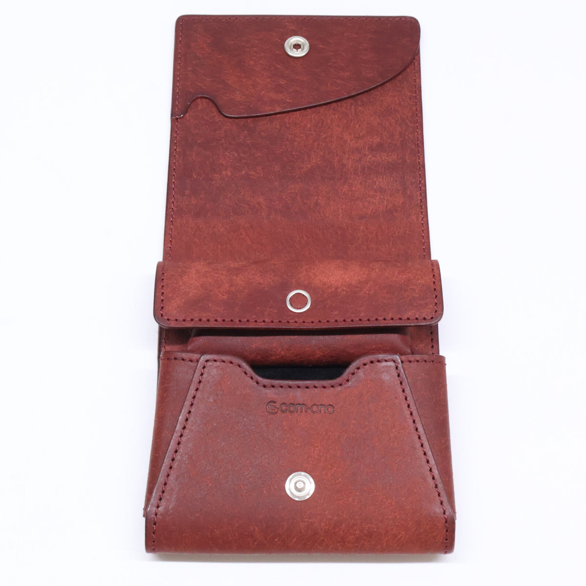 KOMONO Pueblo Leather Slim Bi-Fold Wallet COCCINELLA