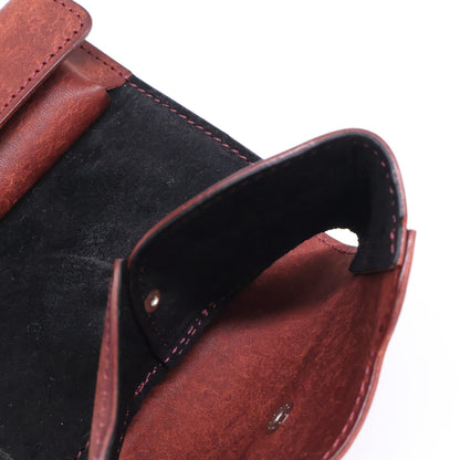 KOMONO Pueblo Leather Slim Bi-Fold Wallet COCCINELLA