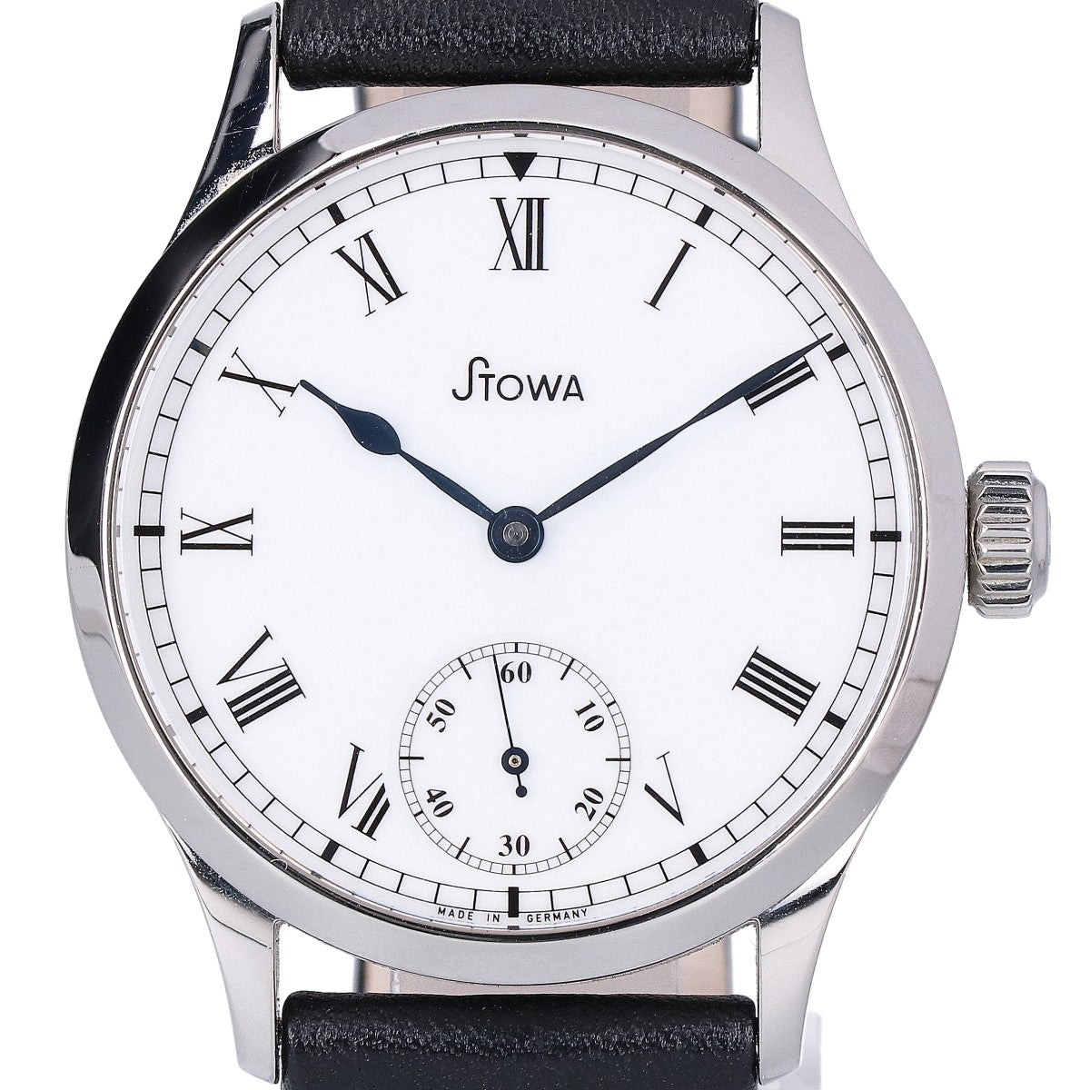 STOWA Marine Original White Dial Manual-Wind Watch Black