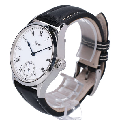 STOWA Marine Original White Dial Manual-Wind Watch Black