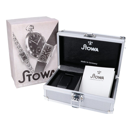 STOWA Marine Original White Dial Manual-Wind Watch Black