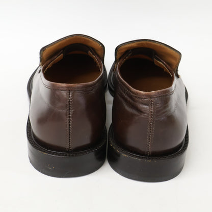 SalvatoreFerragamo Brown Gancini Square Toe Loafers Size 7