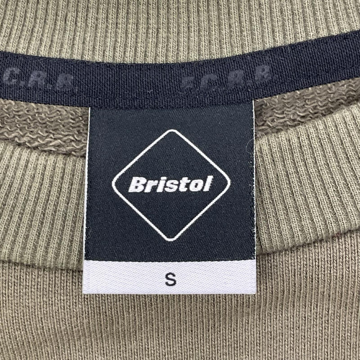 F.C.Real Bristol Crew Neck Baggy Sweatshirt Green Size S