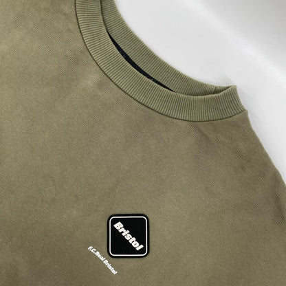 F.C.Real Bristol Crew Neck Baggy Sweatshirt Green Size S