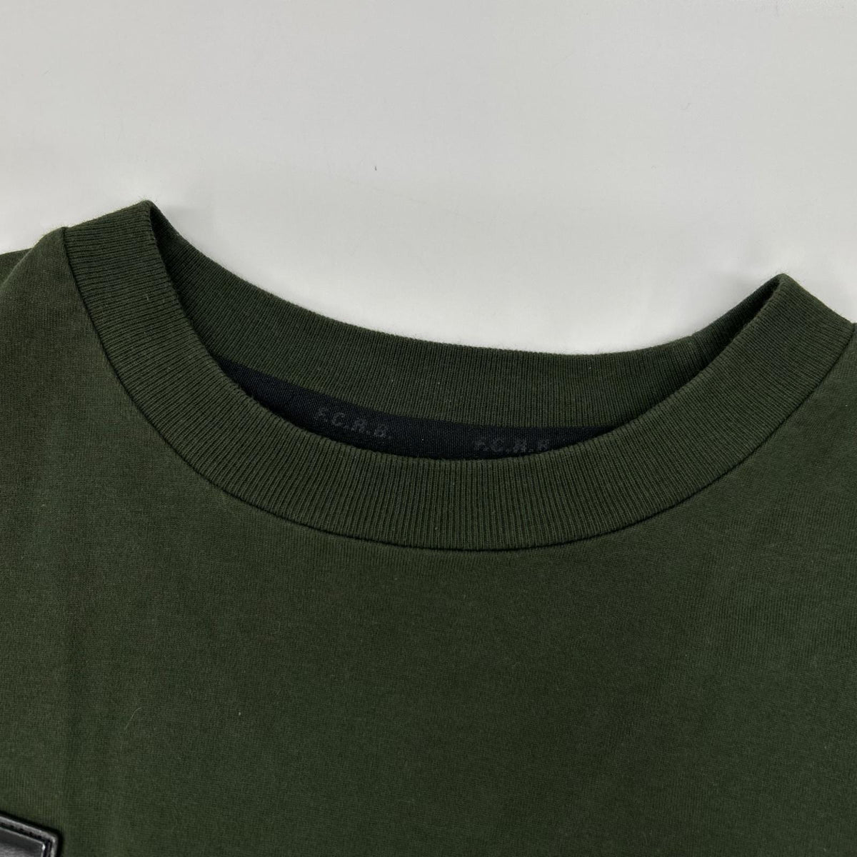 F.C.Real Bristol Green Patch Long Sleeve Shirt