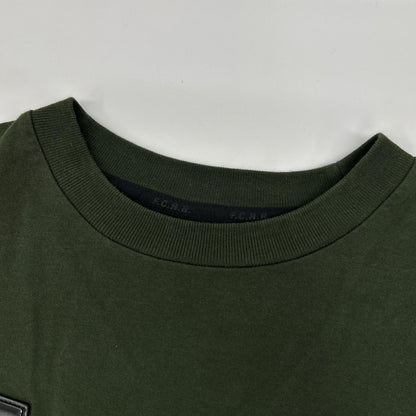 F.C.Real Bristol Green Patch Long Sleeve Shirt