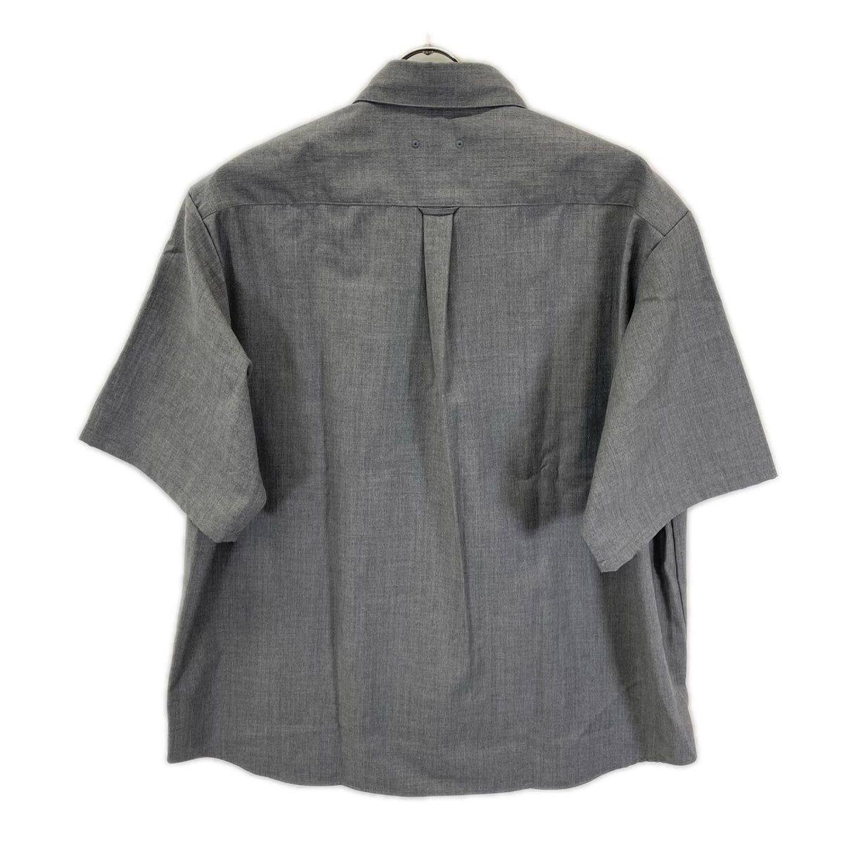 SOPH. 250017 Gray Summer Stretch Short Sleeve Shirt Size S