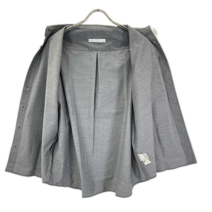 SOPH. 250017 Gray Summer Stretch Short Sleeve Shirt Size S