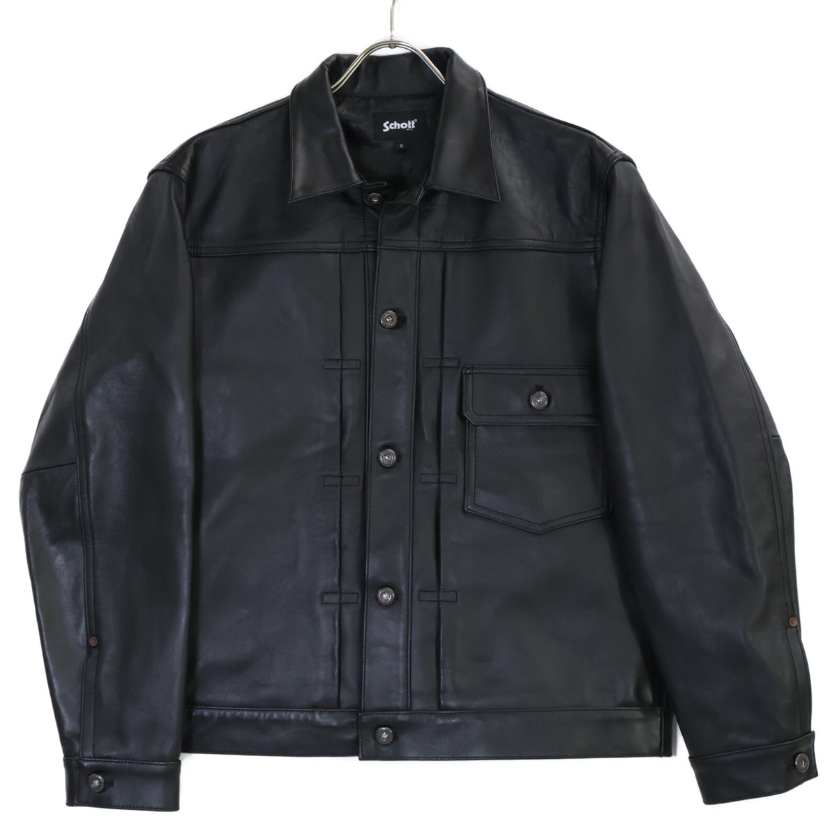Schott Sheep Leather 1st Tracker Jacket Size S