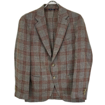 Gabo x Tomorrowland Linen Wool 2B Blazer Brown